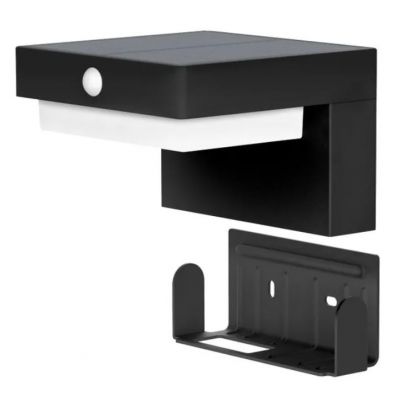 Kinkiet solarny z czujnikiem ruchu WILLOW LED 4,5W 400lm IP44 4000K neutralna biała SL/R-4/B ORNO (SL/R-4/B)